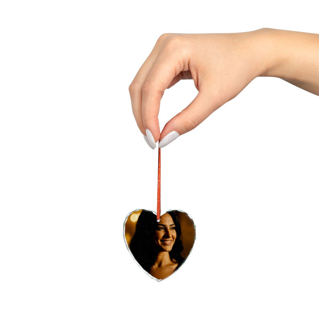 Crystal Glass Ornament - Golden Hour Portrait - Midnight......
