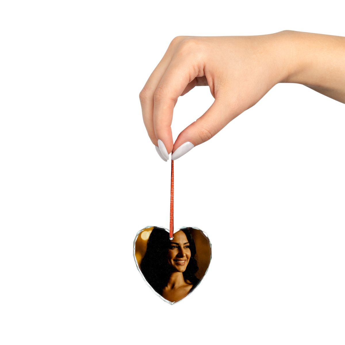 Crystal Glass Ornament - Golden Hour Portrait - Midnight......