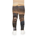 Kids Leggings with Surreal Floating Ice Sphere