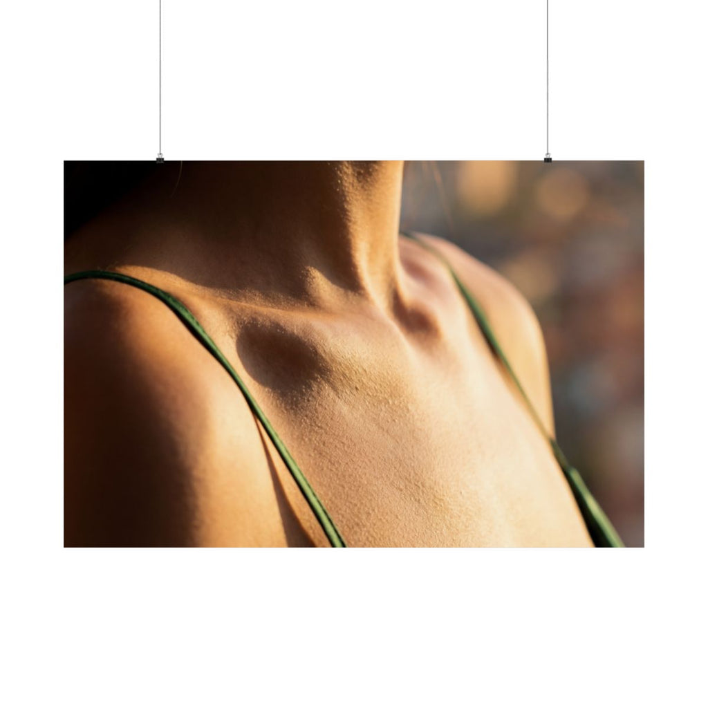 Matte Horizontal Posters - Golden Hour Glow - Minimalist......