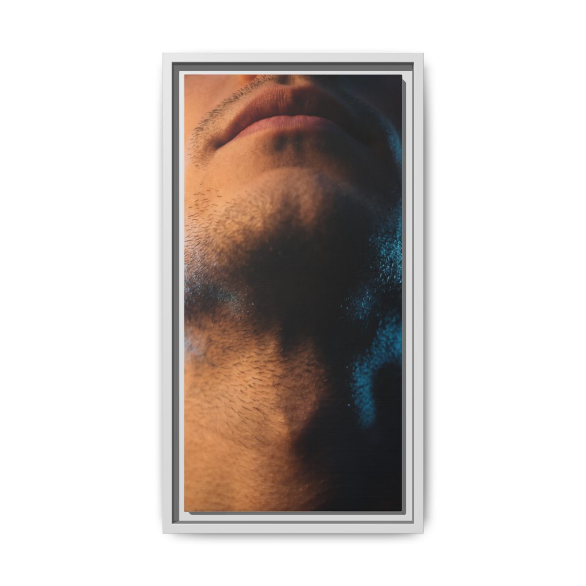 Framed Matte Canvas - Neon Noir