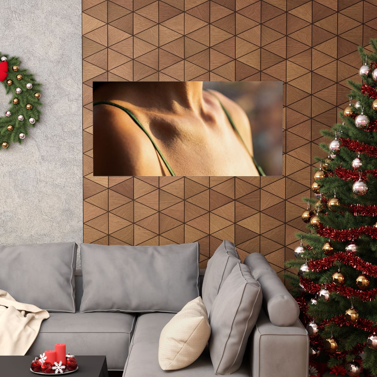 Matte Horizontal Posters - Golden Hour Glow - Minimalist......