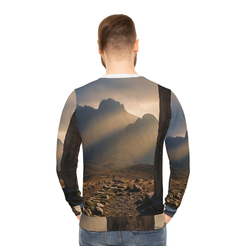 Men's Lightweight Sweatshirt - Mystic Monolith Ancient... |...