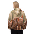 Unisex Windbreaker Jacket - Golden Rays of Unity Wall Art |...