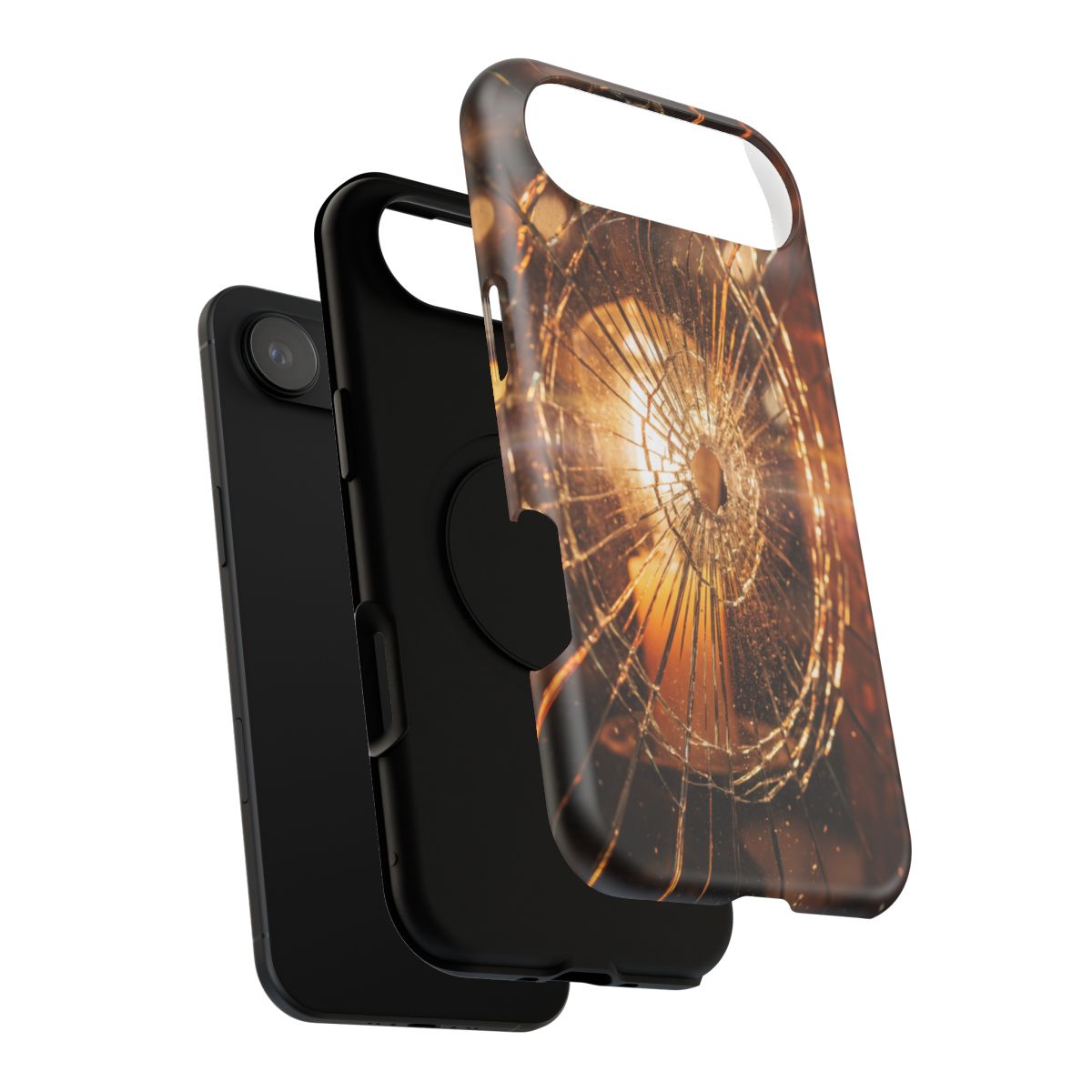 Impact-Resistant Case - Shattered Amber
