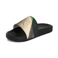 Men's Slide Sandals - Vintage Persian Lion and Sun Flag Art...