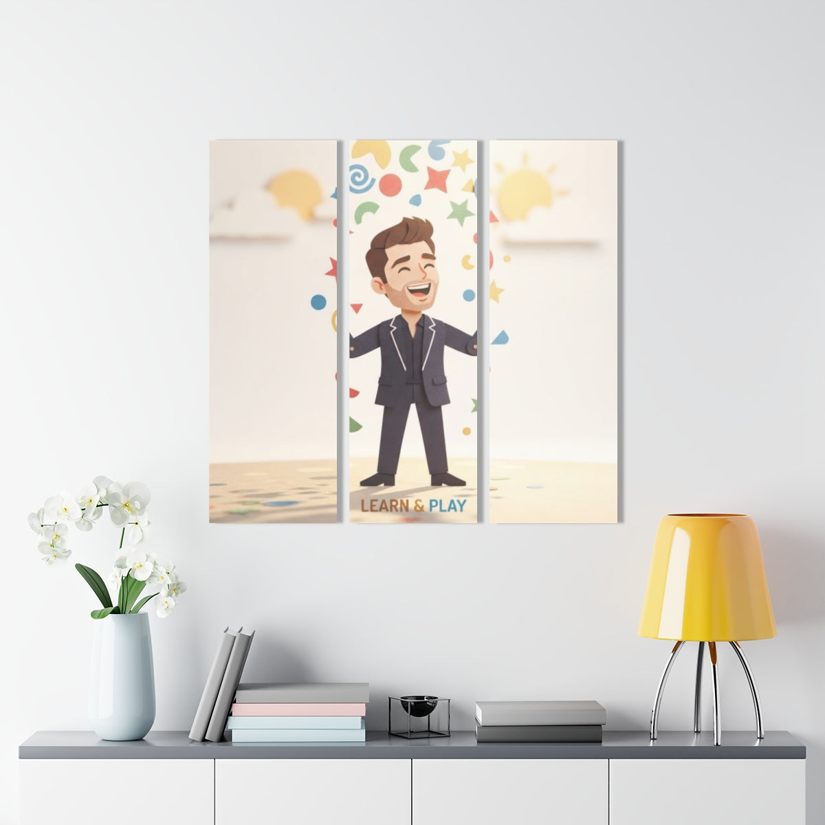 Acrylic Prints - Learn & Play Cheerful Papercraft... |...