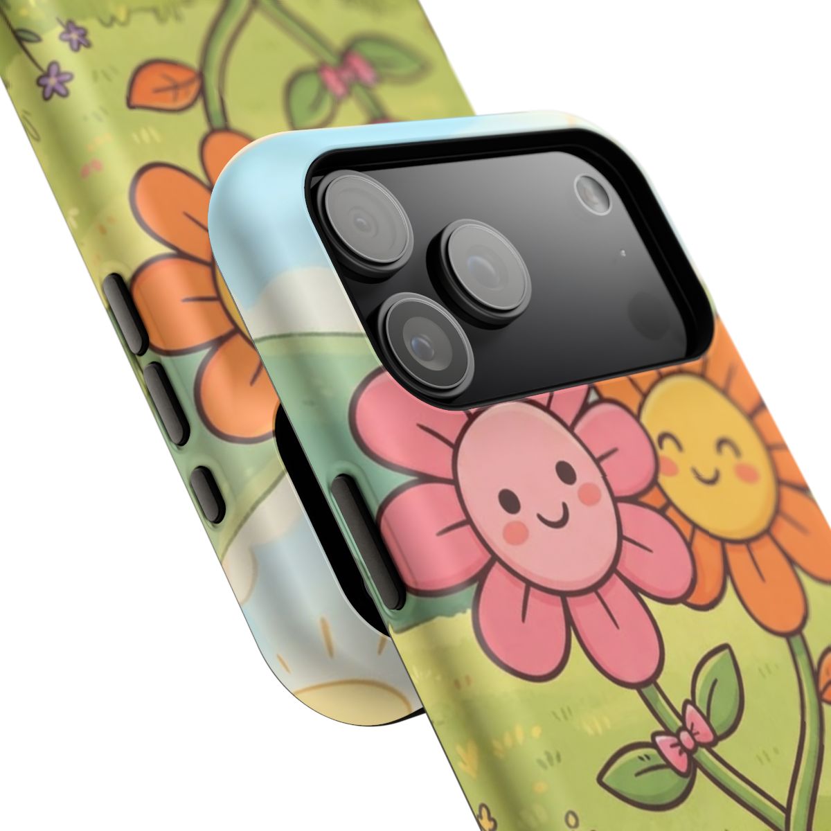 Impact-Resistant Cases - Sunny Meadow Friends Floral Art |...