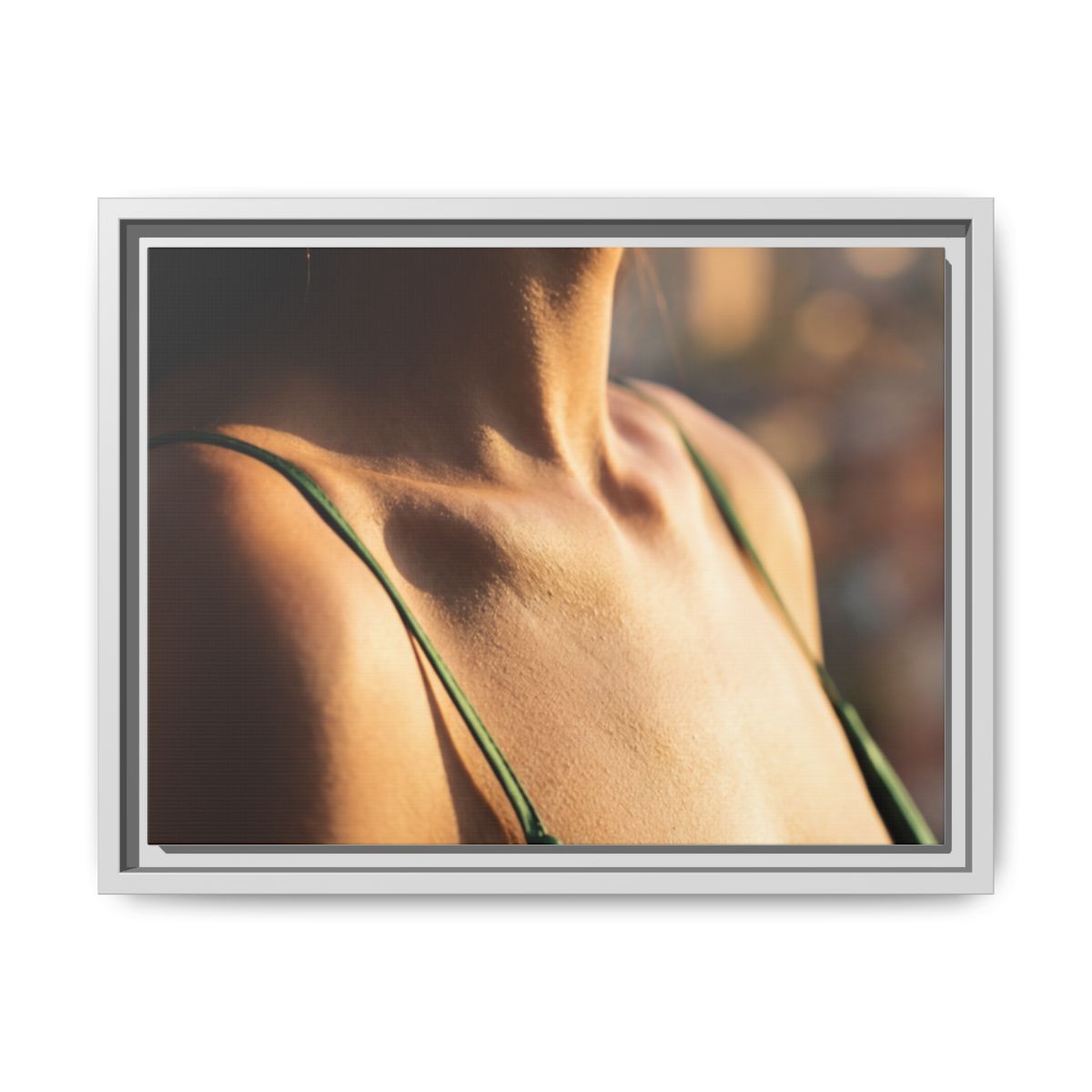 Framed Matte Canvas - Sunlit Muse