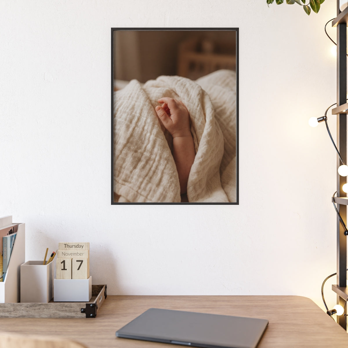 Wooden Framed Poster - Gentle Art