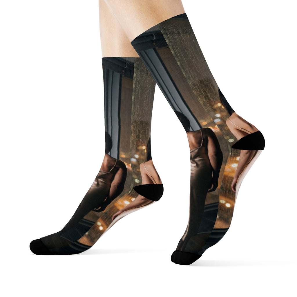 Crew Socks - Midnight Ambience Step