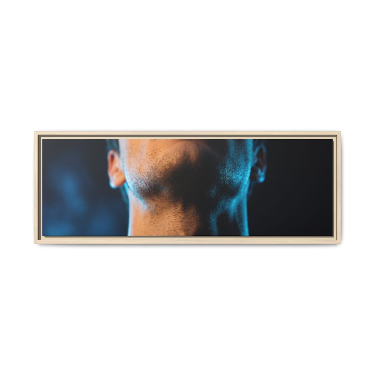 Framed Matte Canvas - Neon Noir