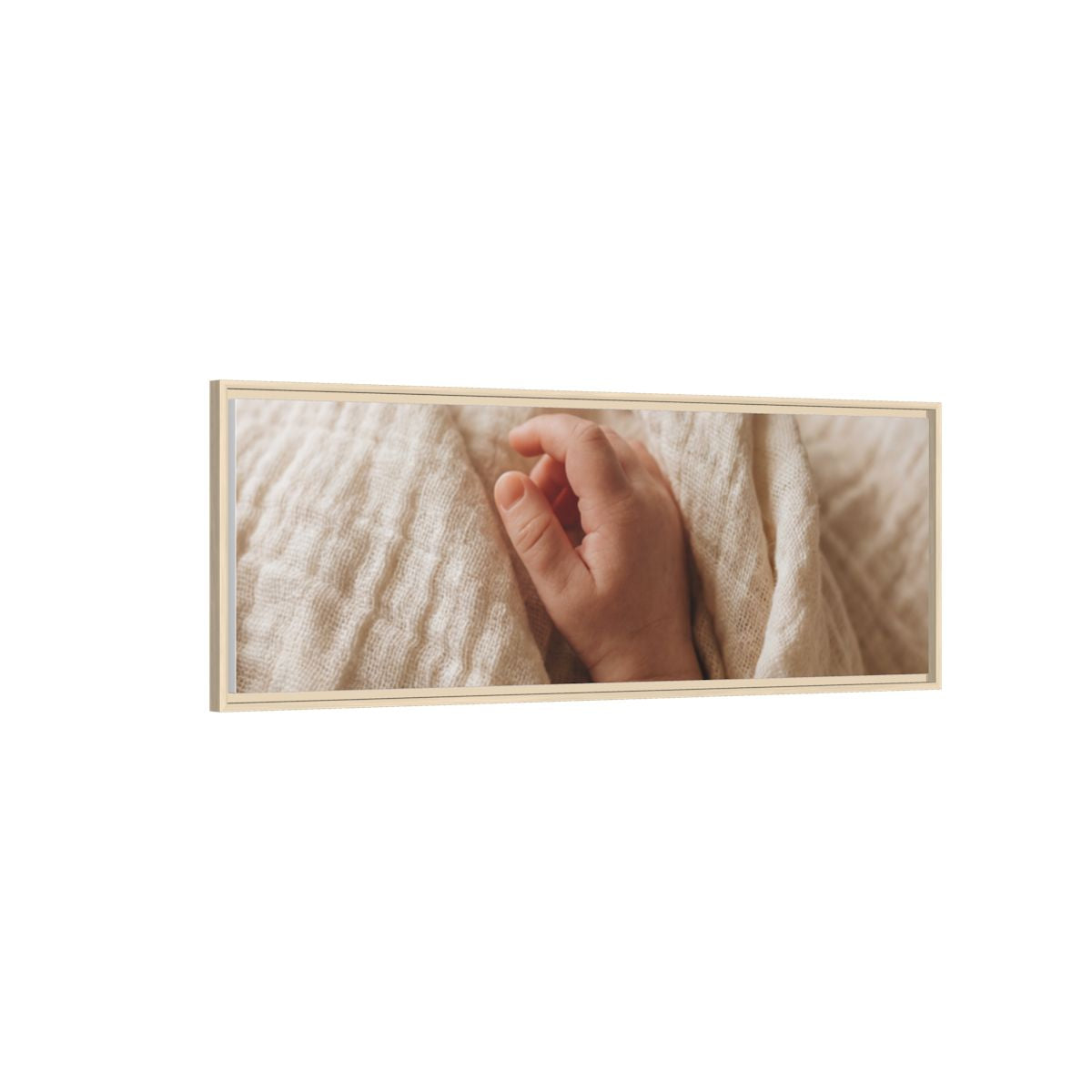 Framed Matte Canvas - Neutral Nursery — Natural / 1.25"