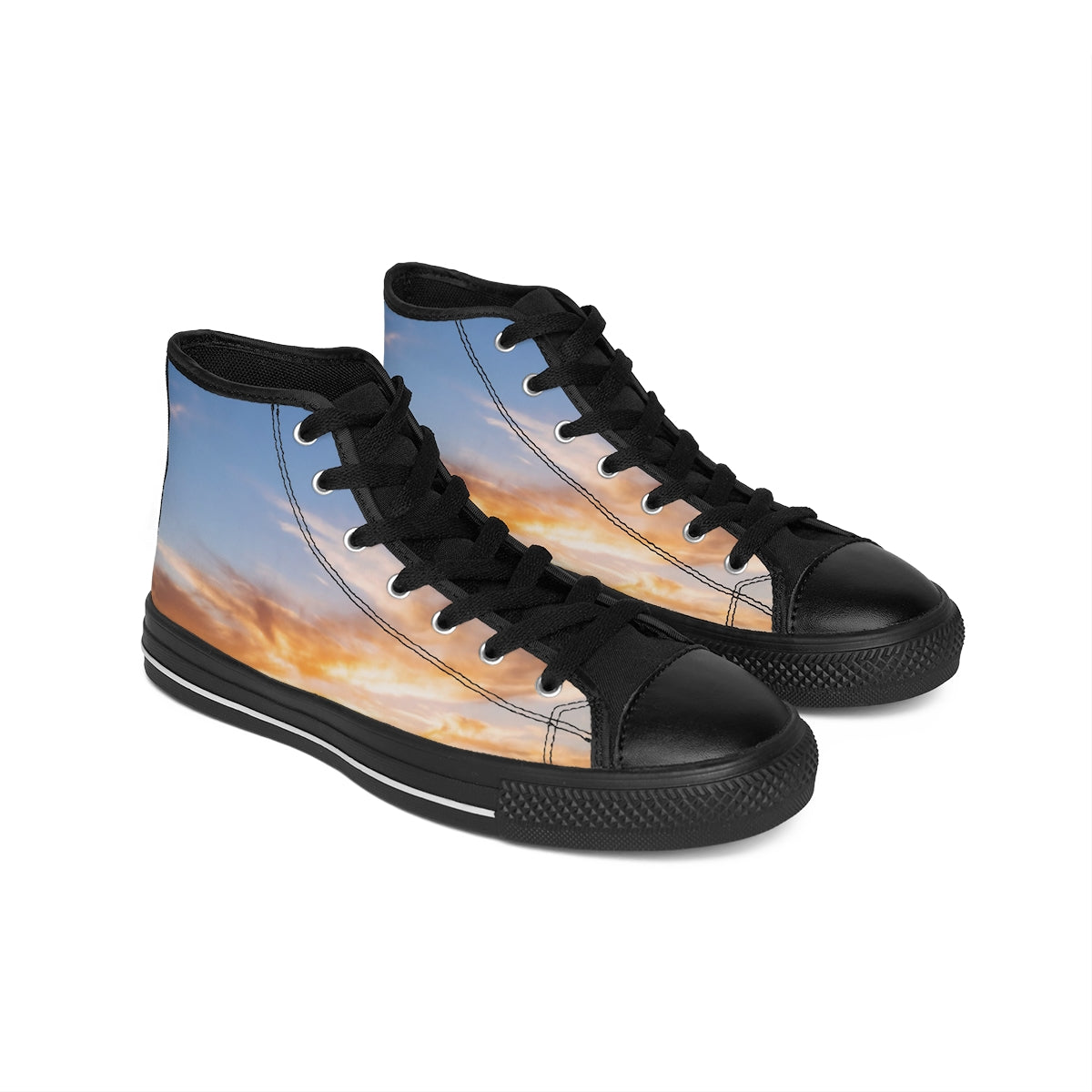 Women's Classic Sneakers - Sunset Ridge | Echovira Gallery