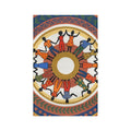 Microfiber Tea Towel - Unity Mandala Folk Art | Echovira...