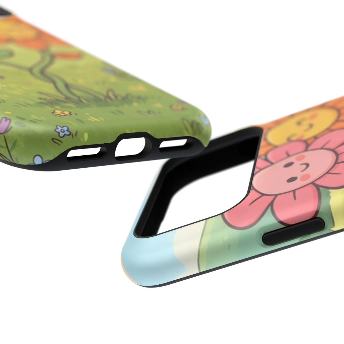 Impact-Resistant Cases - Sunny Meadow Friends Floral Art |...