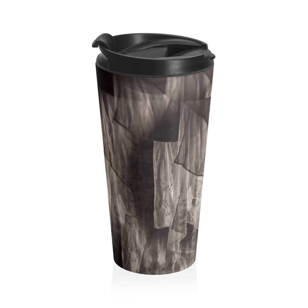 Stainless Steel Travel Mug - Spectral Veils | Echovira...