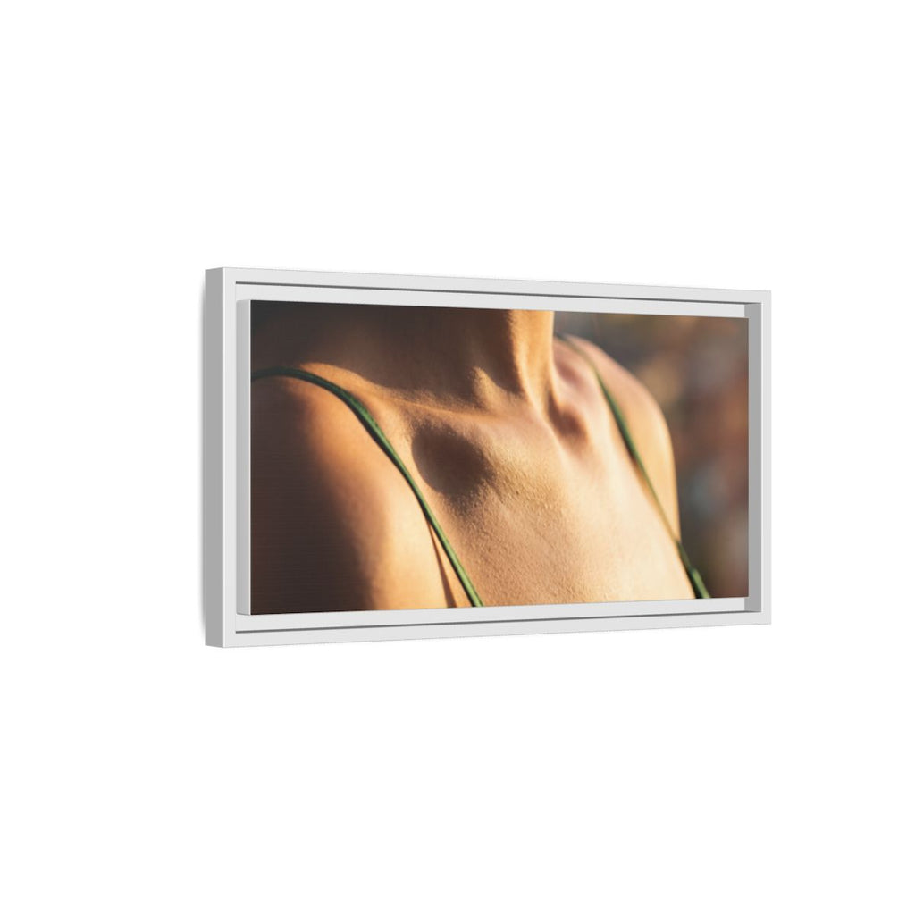 Framed Matte Canvas - Sunlit Muse