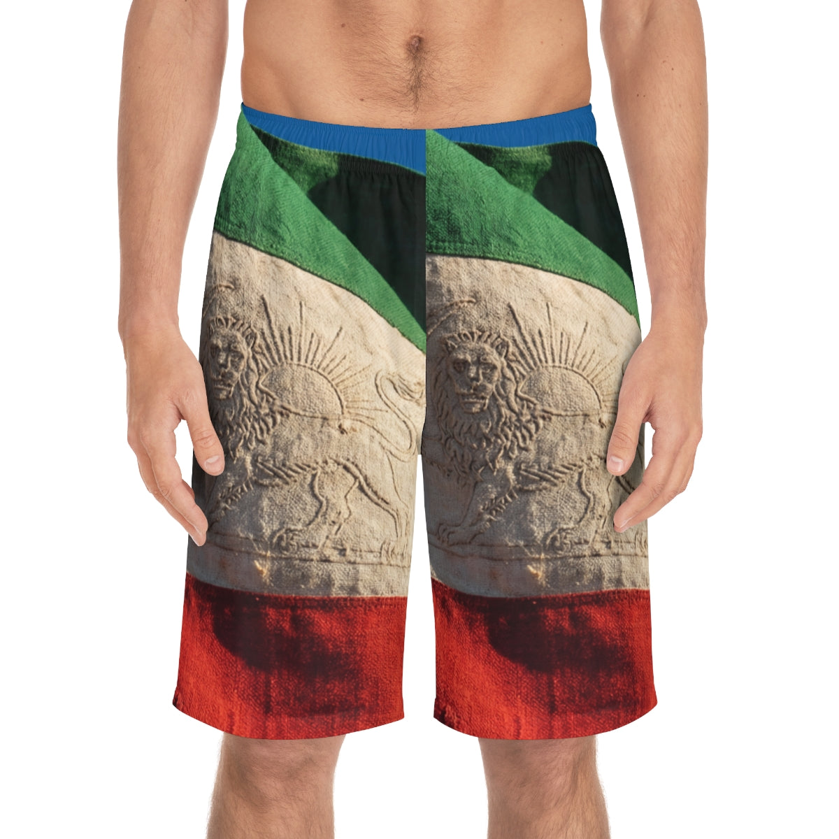 Men's Board Shorts - Vintage Flag