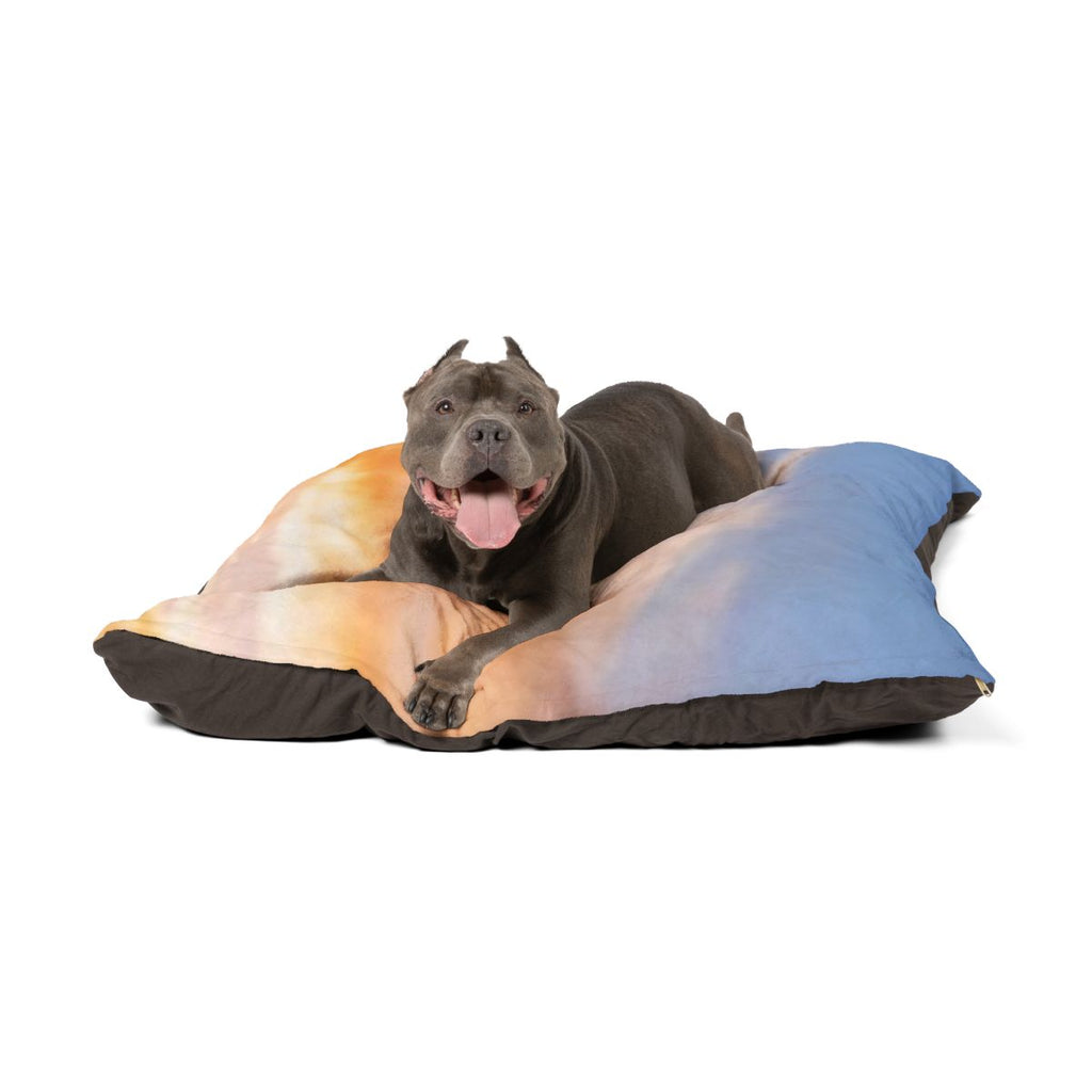 Pet Bed - Golden Mountain Horizon | Echovira Gallery