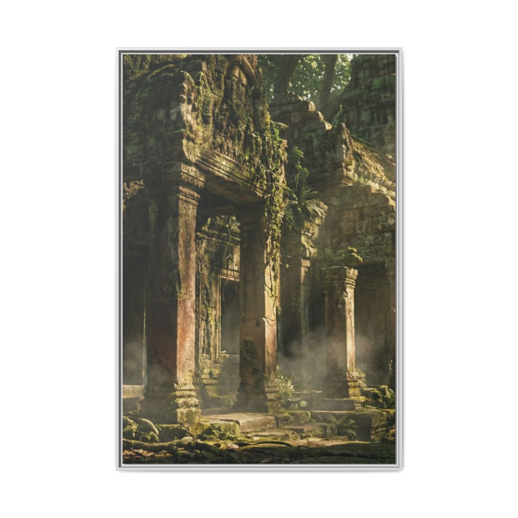Matte Canvas Framed - Ancient Sanctuary (8×10, 9×12, 11×14...