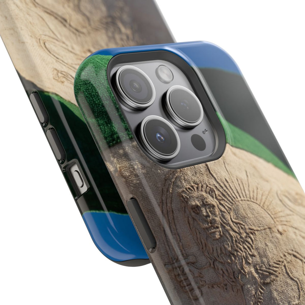 Impact-Resistant Cases - Tough Phone Case - Vintage Lion