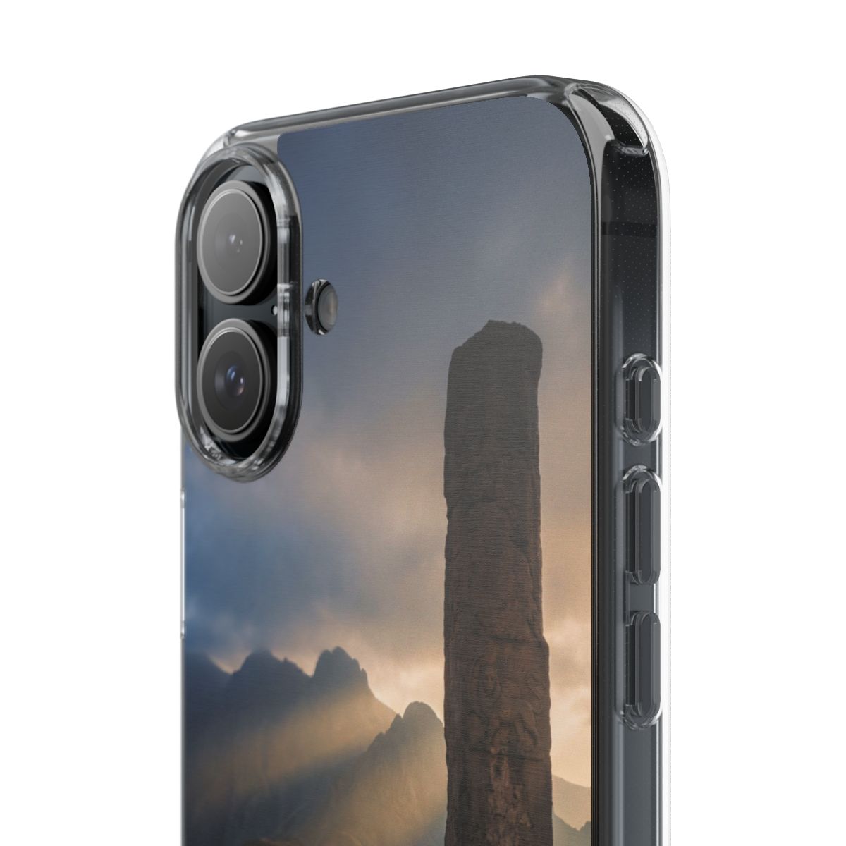 Clear Impact-Resistant Cases - Clear Case - Mystic Mountain...