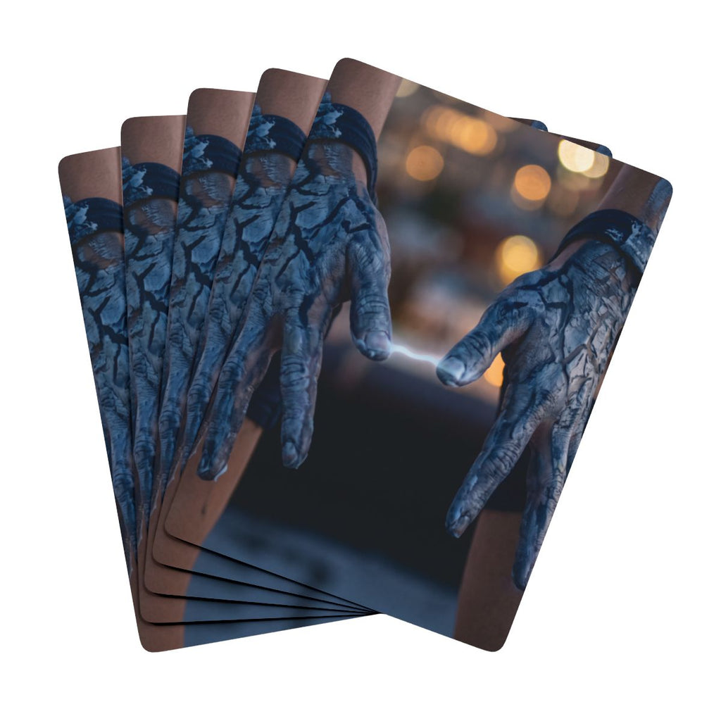 Poker Playing Cards - Kinetic Surge | Echovira Gallery