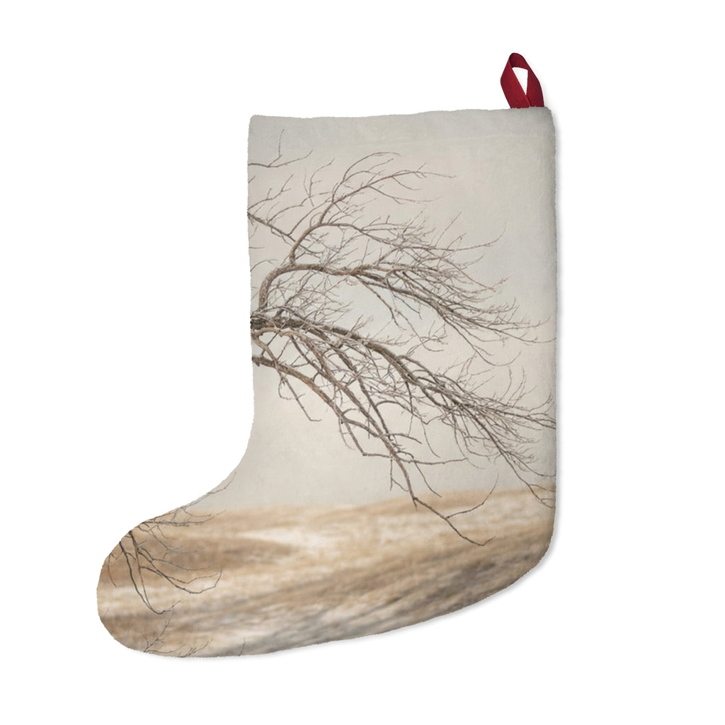 Christmas Stocking - Hushed Winter Art
