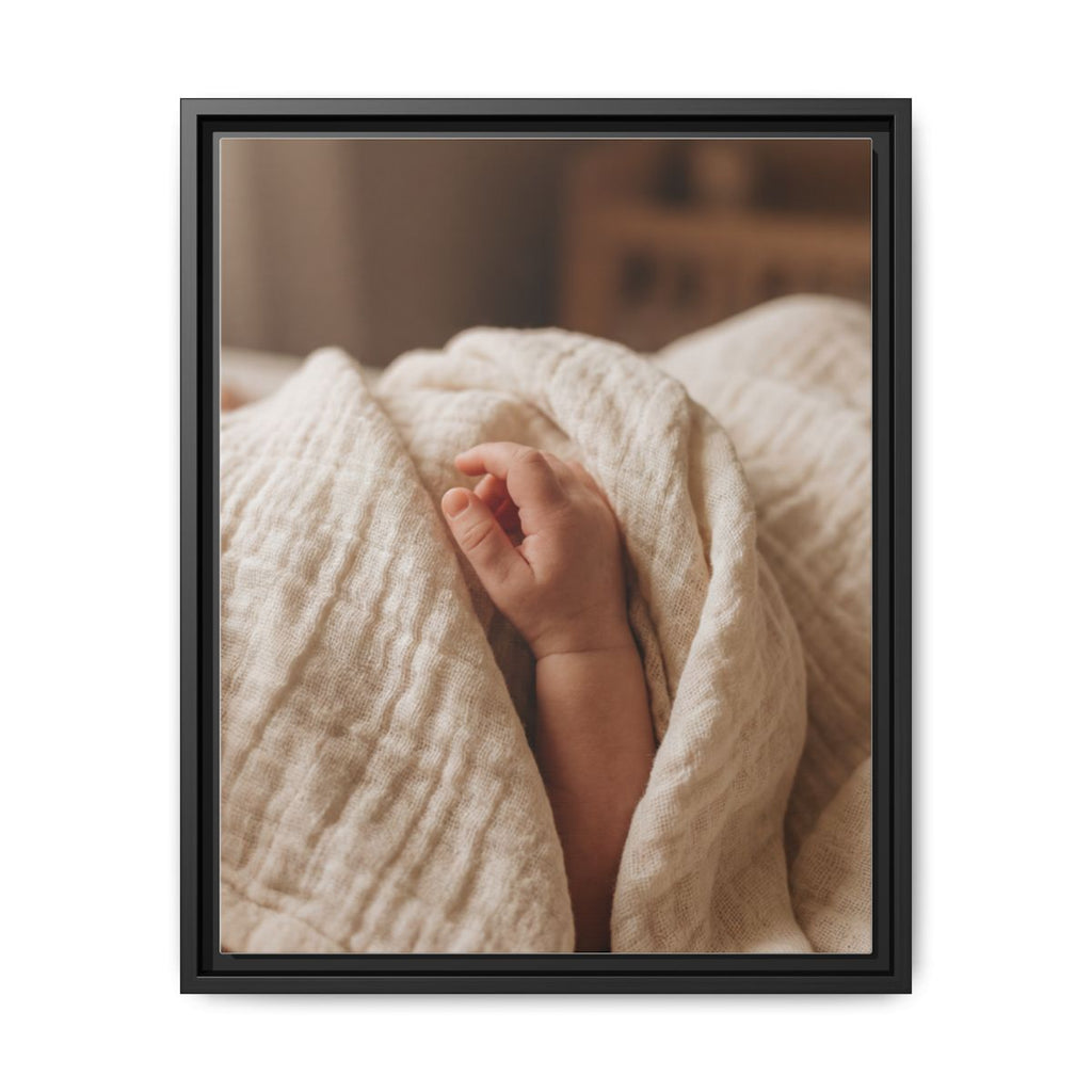 Framed Matte Canvas - Neutral Nursery