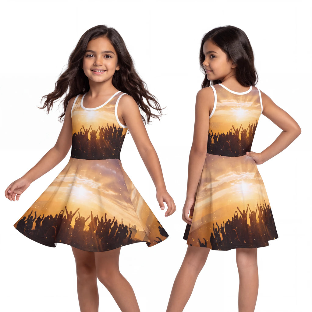 Girls' Sleeveless Sundress Mountain Summit