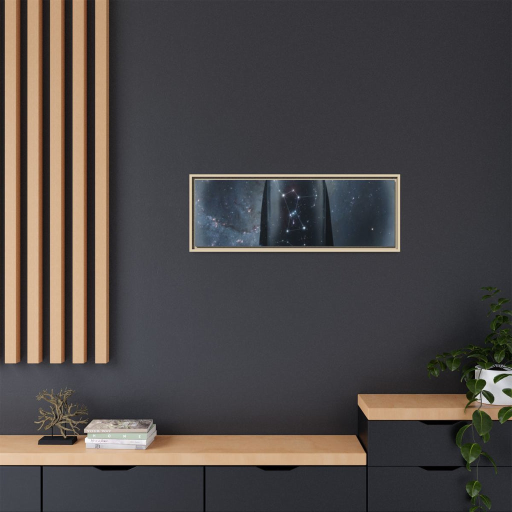 Framed Matte Canvas - Cosmic Sentinel — Natural / 1.25"... |...
