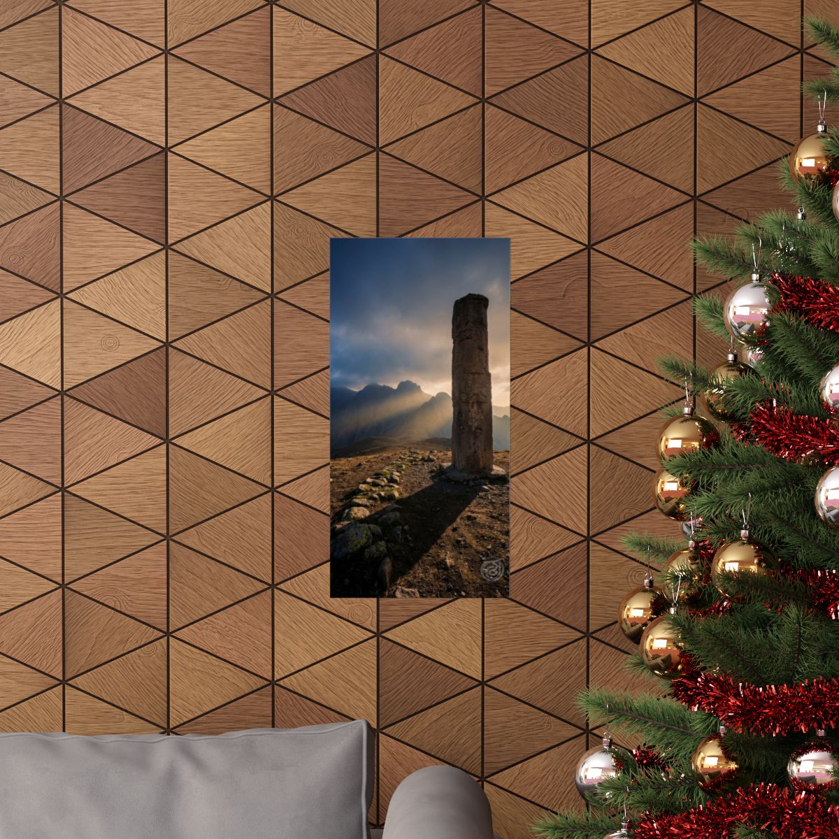 Matte Vertical Posters - Mystic Monolith Ancient Persian......