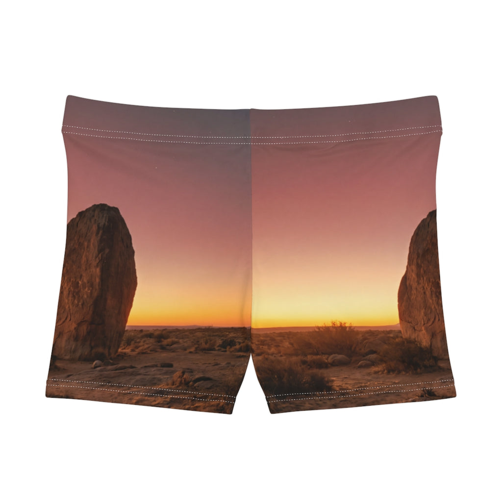 Women's Shorts - Desert Sunset Casual | Echovira Gallery
