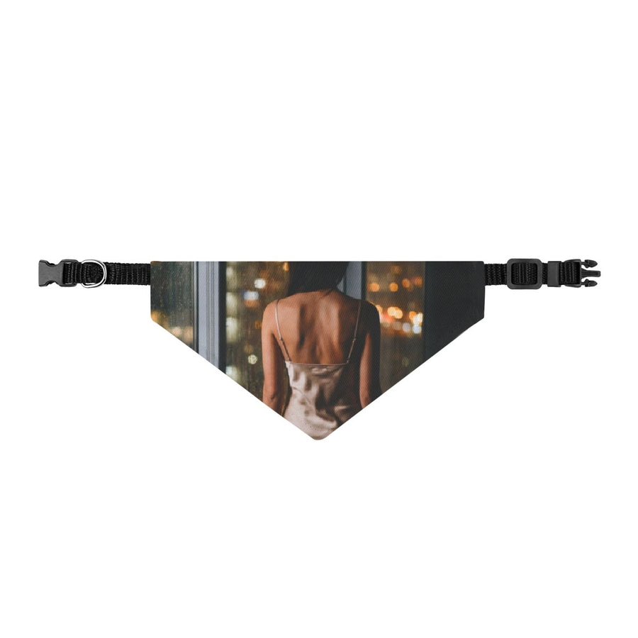 Clip-on Pet Bandana - Rainy City Lights