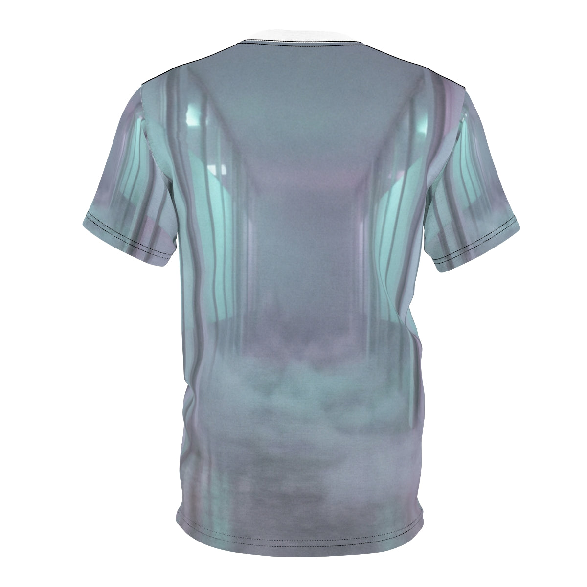 Men's Cut & Sew Tee - Liminal Fog | Echovira Gallery