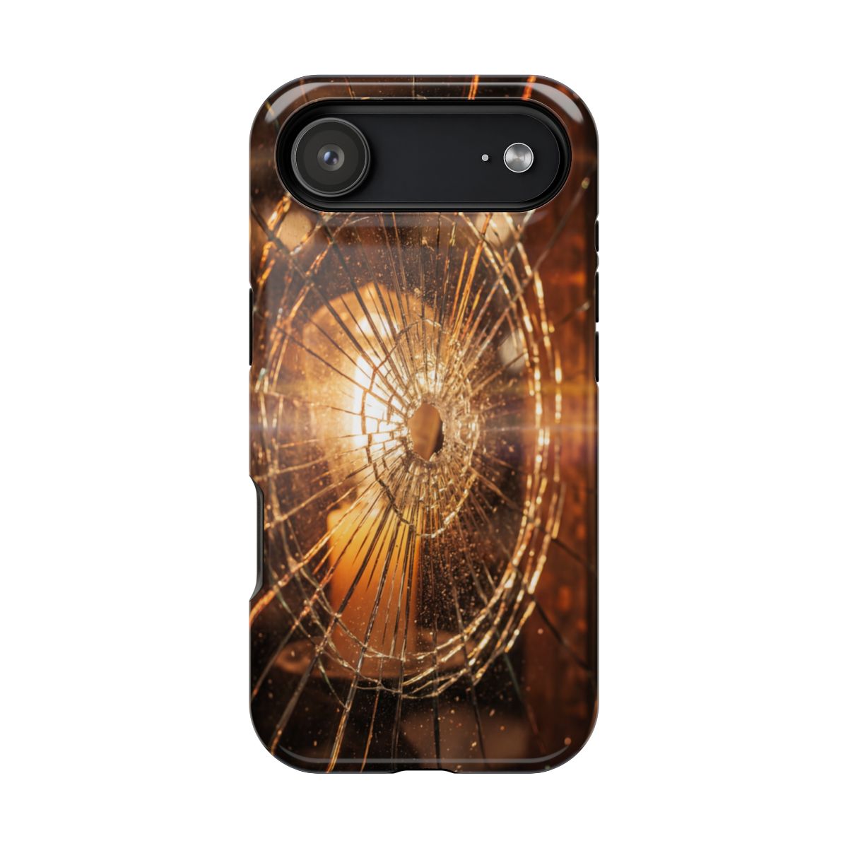 Impact-Resistant Case - Shattered Amber