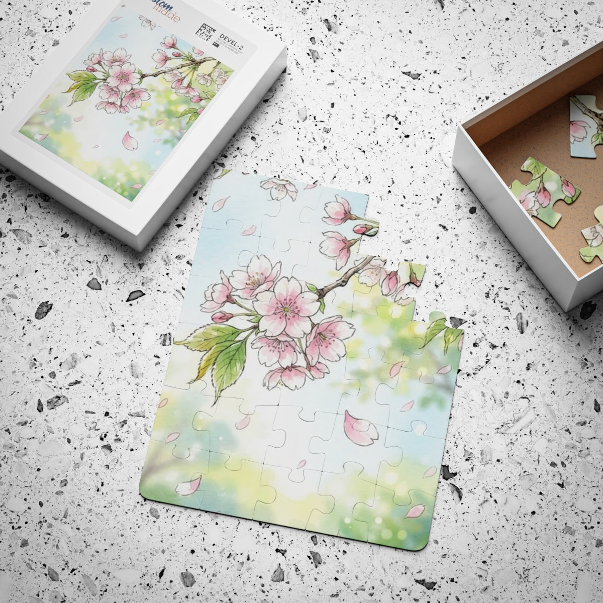 Kids' Puzzle 30-Piece - Sakura Garden | Echovira Gallery
