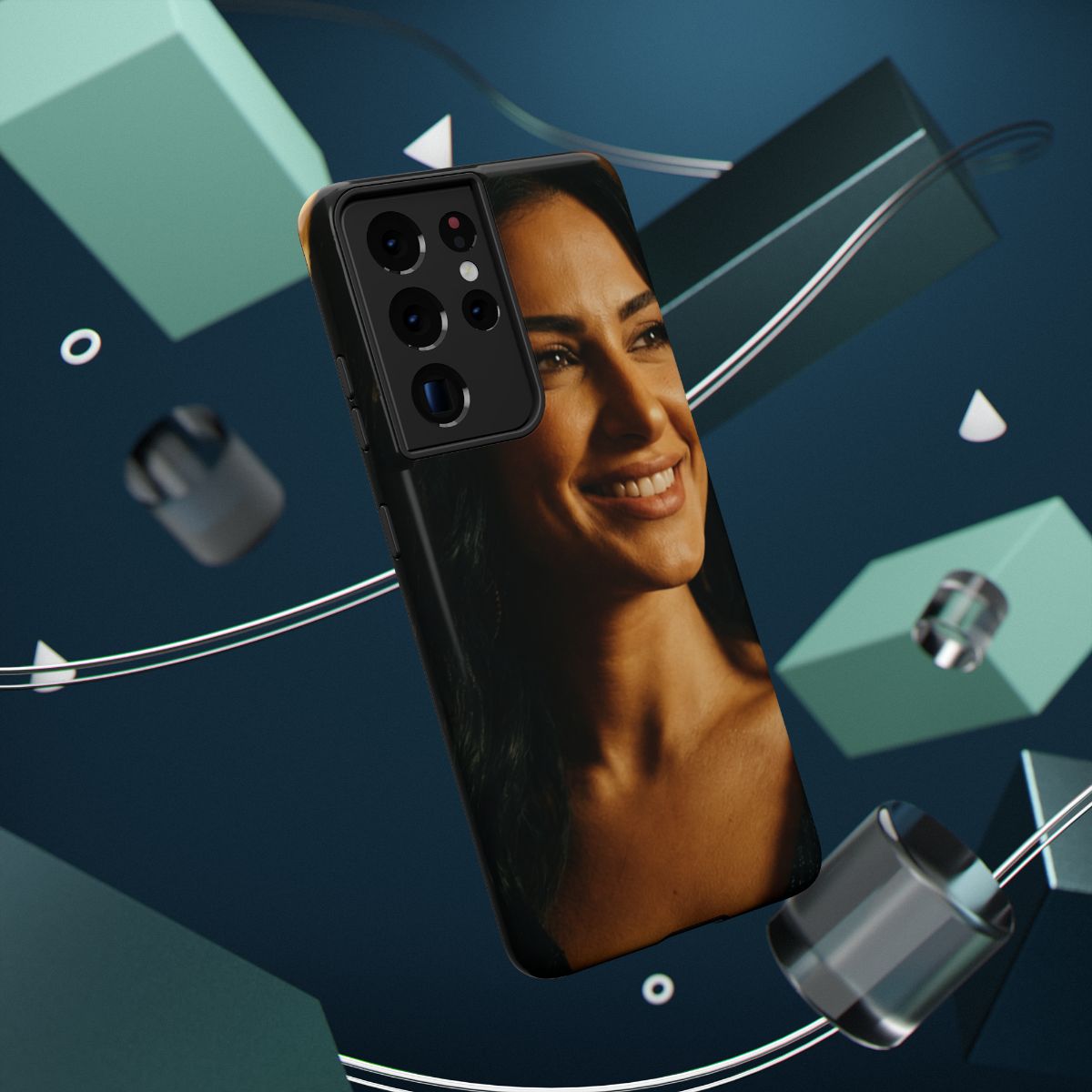 Impact-Resistant Cases - Tough Phone Case - Golden Elegance