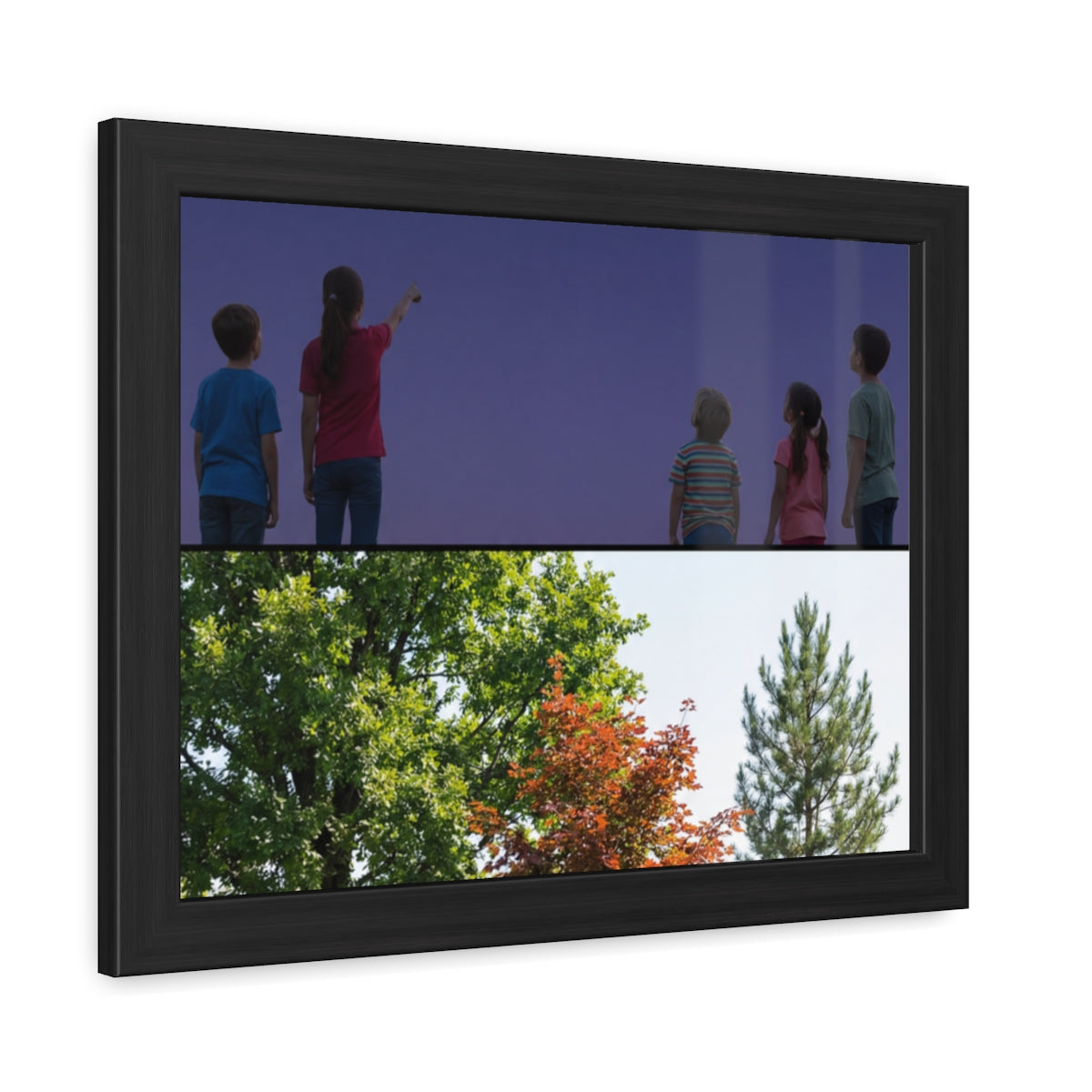 Framed Poster - Little Explorer — Landscape
