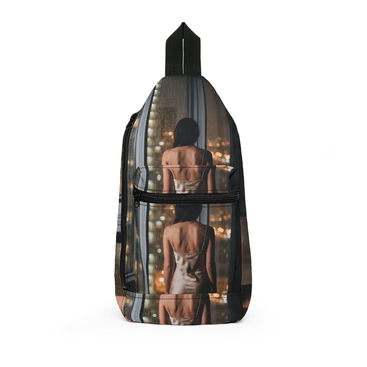 Sling Bag - Shimmering City Night | Echovira Gallery