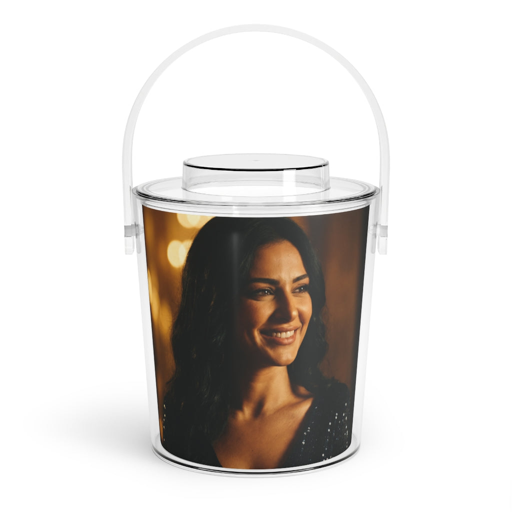 Ice Bucket with Tongs - Ice Bucket - Midnight Radiance Party