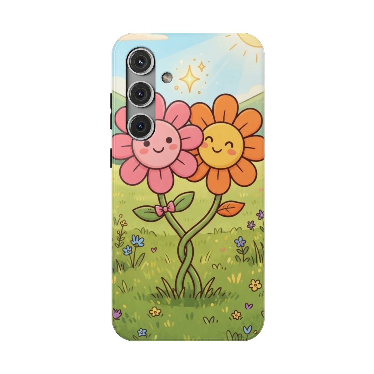 Impact-Resistant Cases - Sunny Meadow Friends Floral Art |...