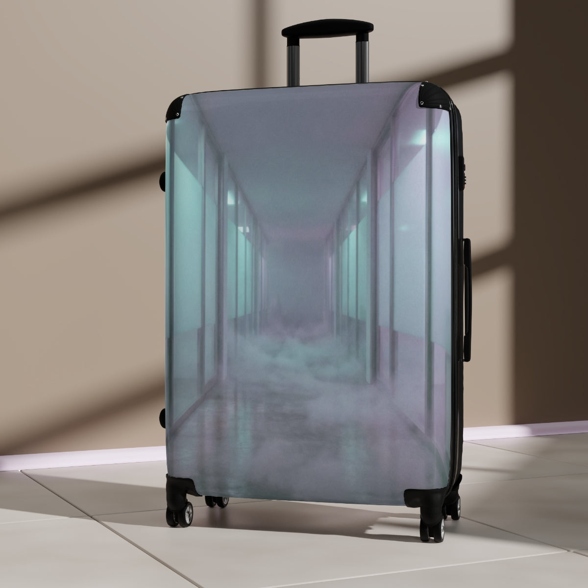 Suitcase - Liminal Corridor Dreamscape | Echovira Gallery