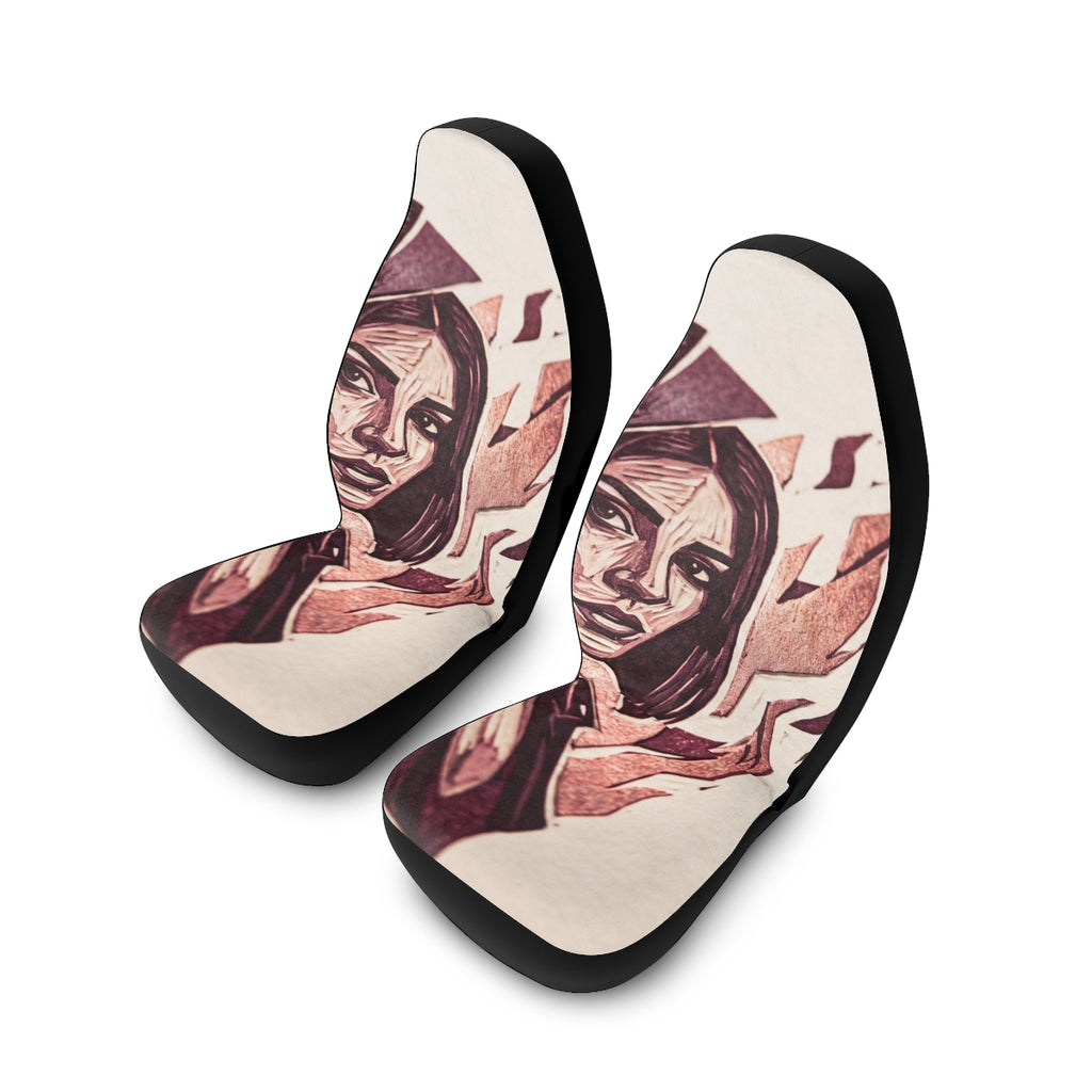 Car Seat Covers - Noir Romance Duo | Echovira Gallery