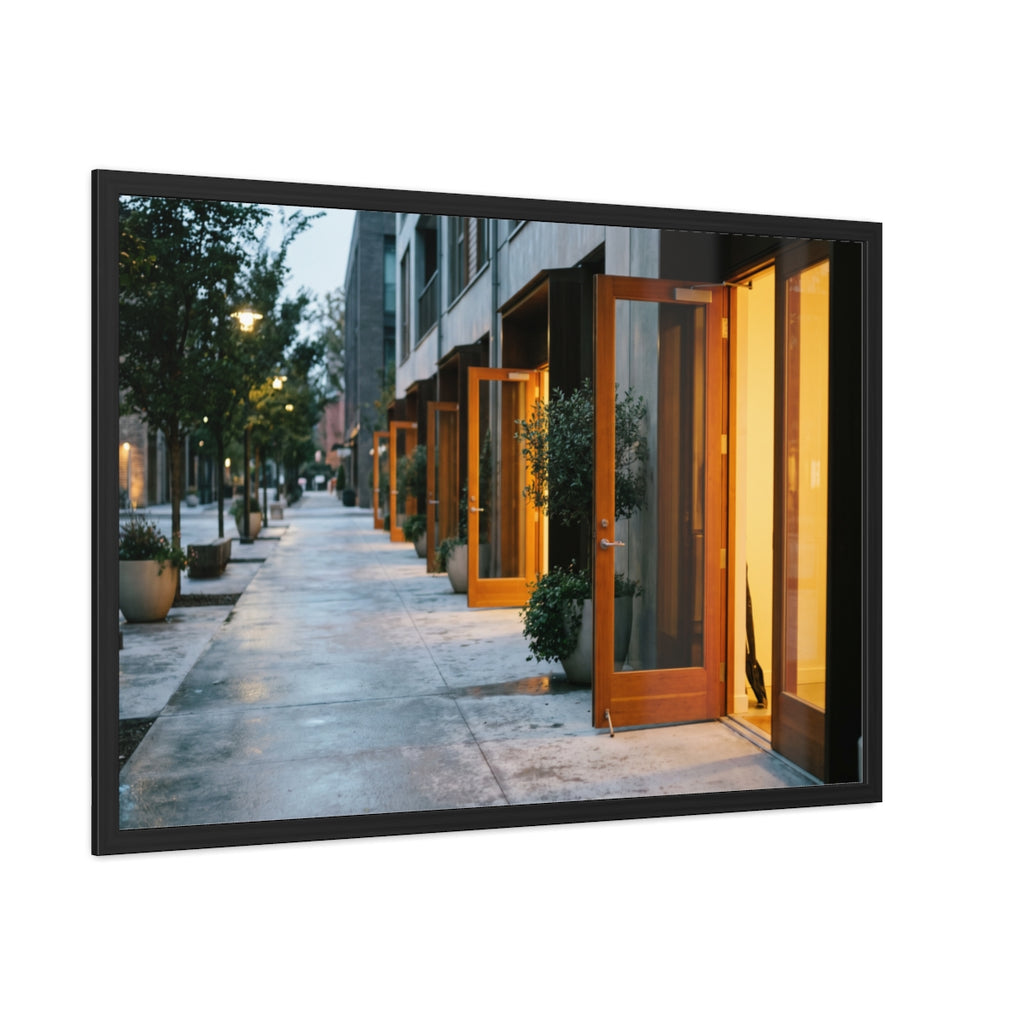 Framed Posters - Twilight Promenade Evening (10×8, 12×8... |...