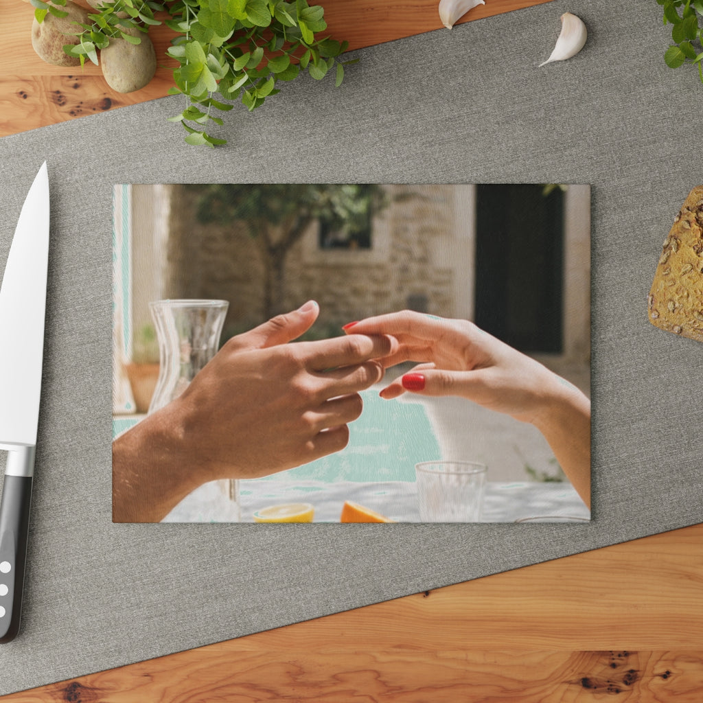 Glass Cutting Board - Citrus Slicing Station | Echovira...