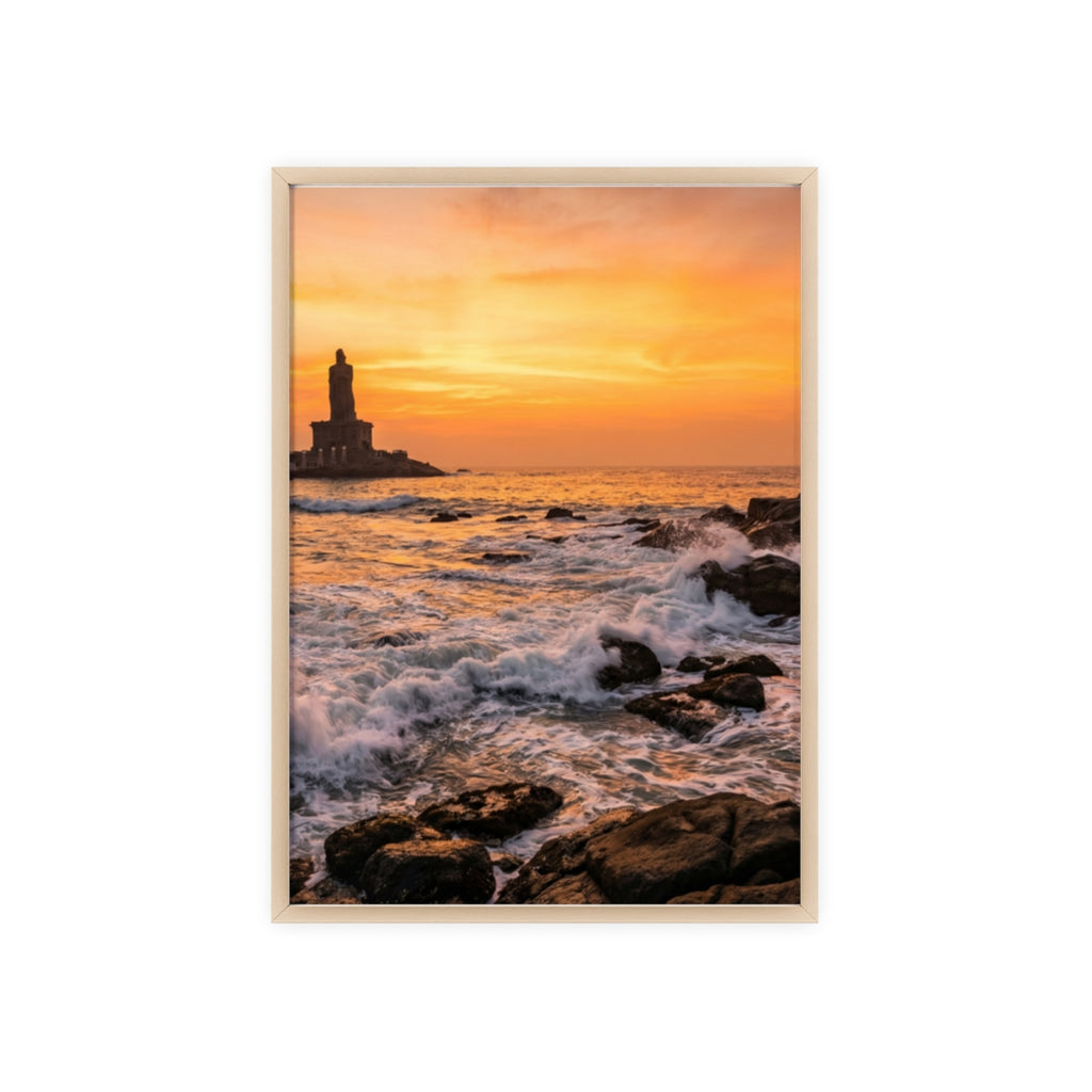 Framed Poster - Golden Hour Horizon