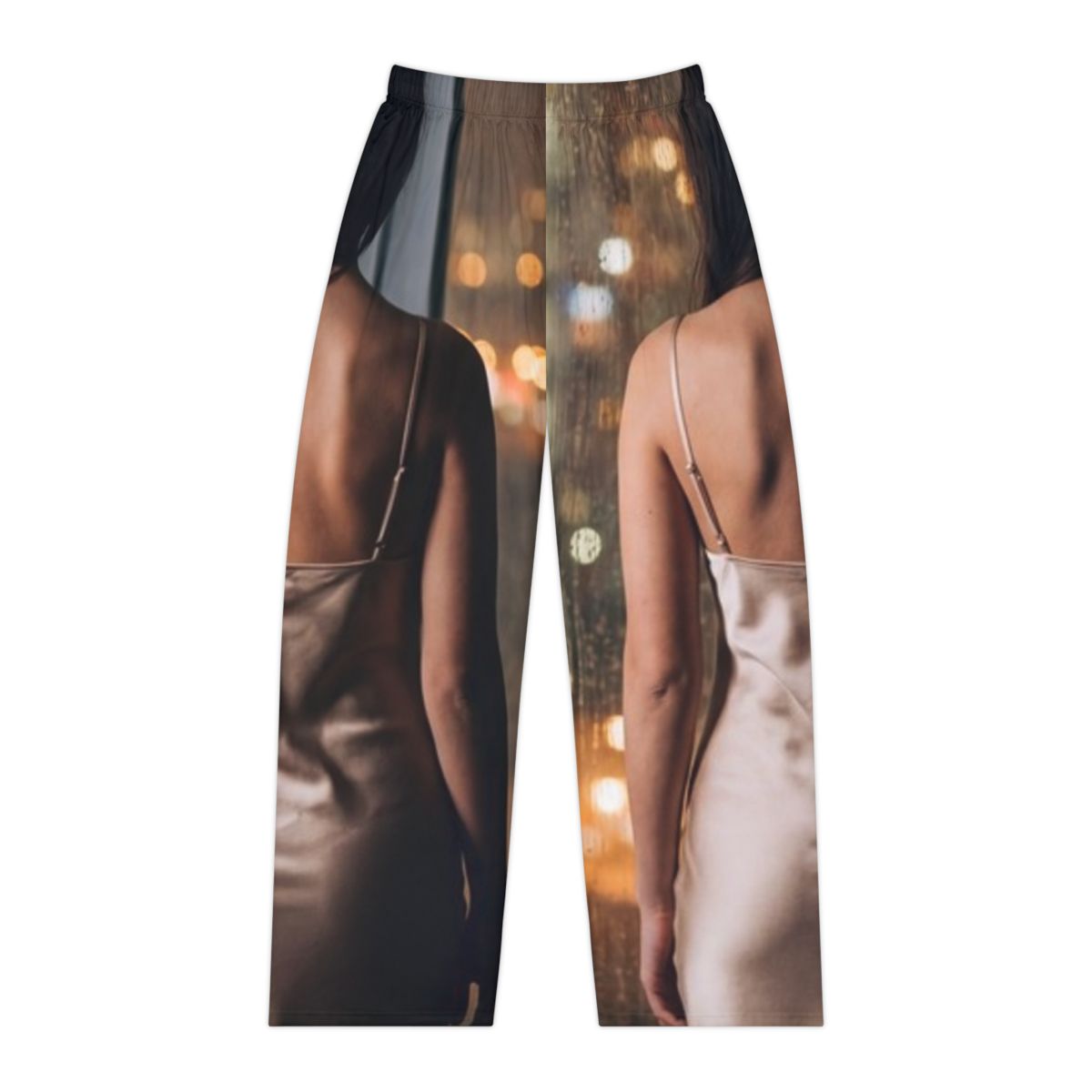 Women's Pajama Pants - Rainy City Glow | Echovira Gallery
