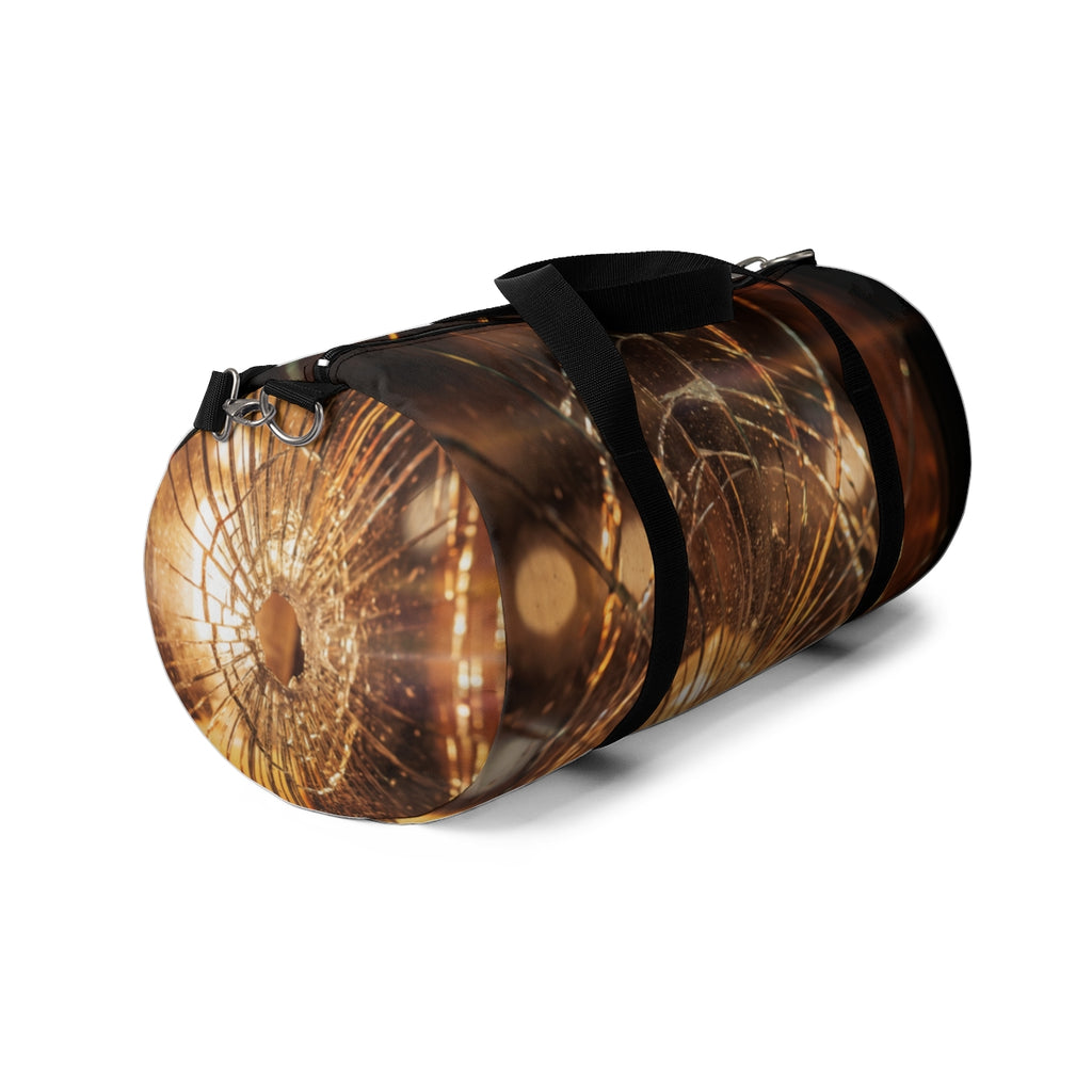 Duffel Bag - Shattered Amber Light | Echovira Gallery